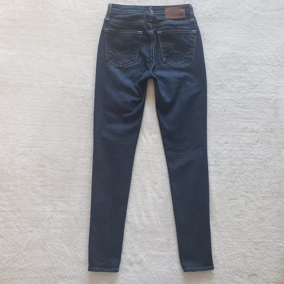 COPY - BIG STAR 1974 Avalon High Rise Skinny Dark Wash Womens Jeans SZ 25 x L28… - Picture 4 of 15